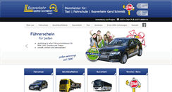 Desktop Screenshot of fahrschuleschmidt.de